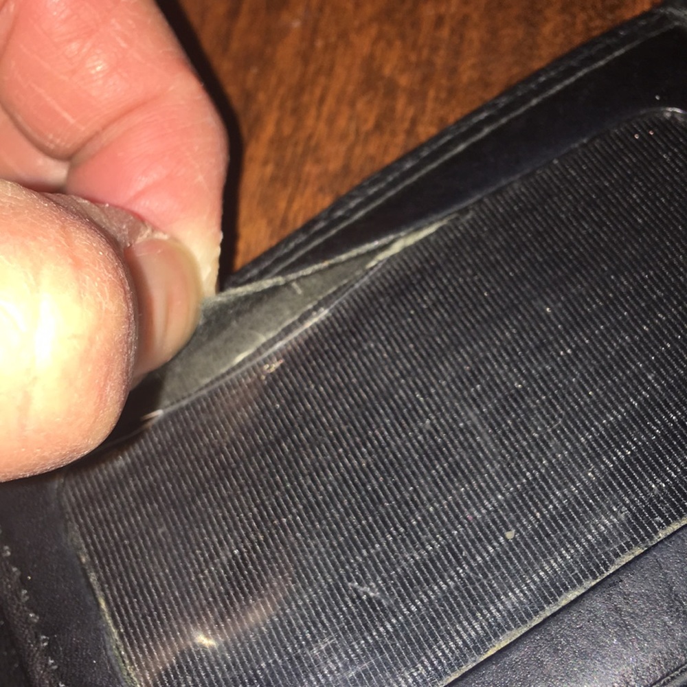 Dooney & Bourke Black Leather Wallet - Picture 7 of 8